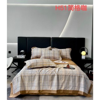 [03] SET 4 MÓN CHĂN GA GỐI LỤA THÁI- TOKYO.BEDDING