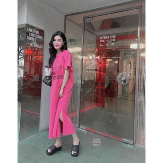 VÁY XUÔNG CHỮ XẺ TÀ FROM RỘNG CÓ TÚI - HÀNG QC nữ