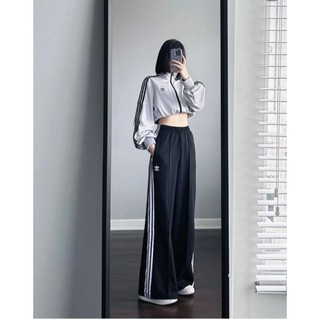 Chính Hãng Quần Thun Adidas Adicolor Classics Wide Leg Đen IB5911