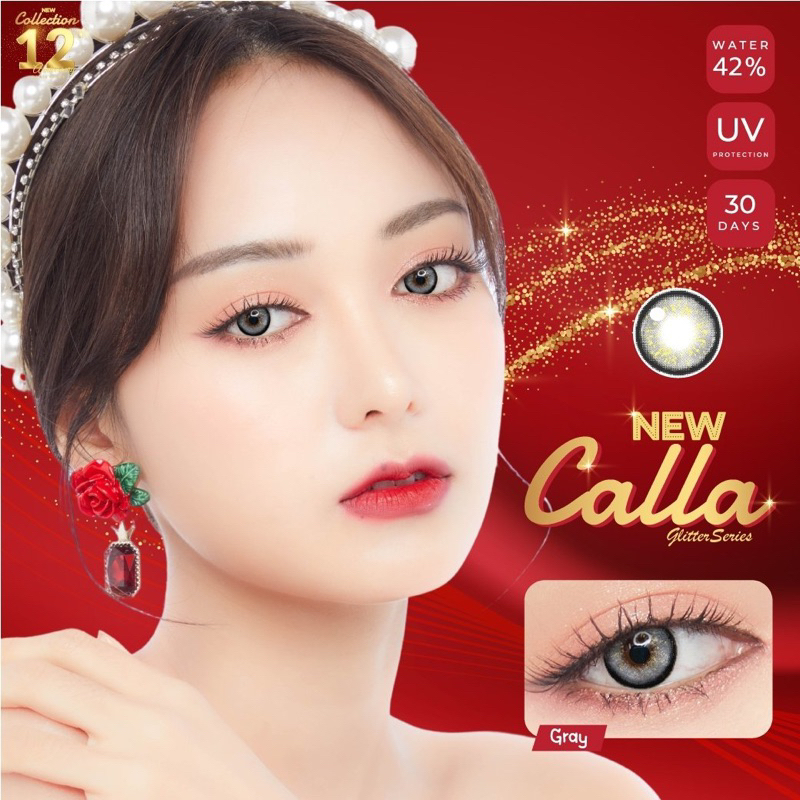 [ GIÁ_TỐT_KHỎI_LO ] Contact Lens Mẫu 1.0 Độ Calla Gray