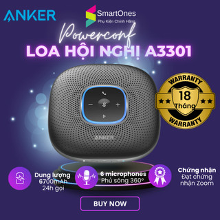 Loa bluetooth hội nghị Anker Powerconf - A3301 bảo hành 18 tháng chính hãng