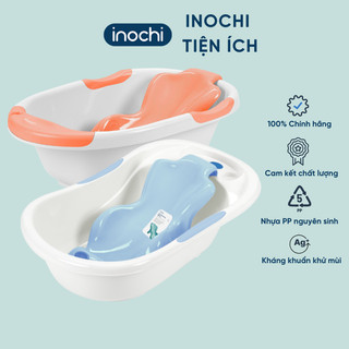 Thau tắm, tựa tắm cho bé Notoro nhựa nguyên sinh an toàn - CHÍNH HÃNG INOCHI