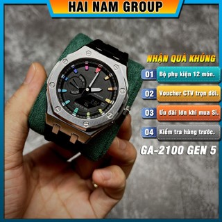Đồng hồ nam ga 2100 custom gen 5 hng506 size 44mm full phụ kiện.