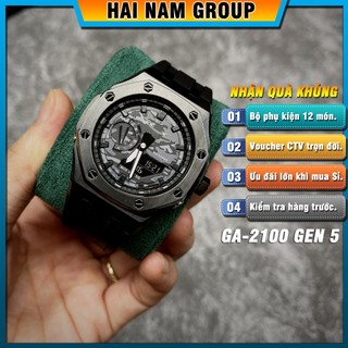 Đồng hồ nam ga 2100 custom gen 5 hng507 size 44mm full phụ kiện.