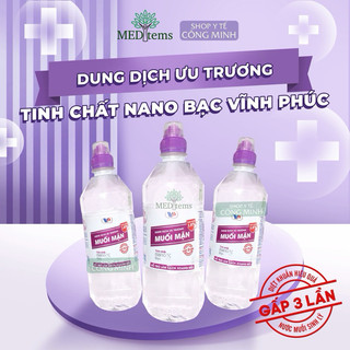 Nước muối ưu trương 1,8% vĩnh phúc 600ml