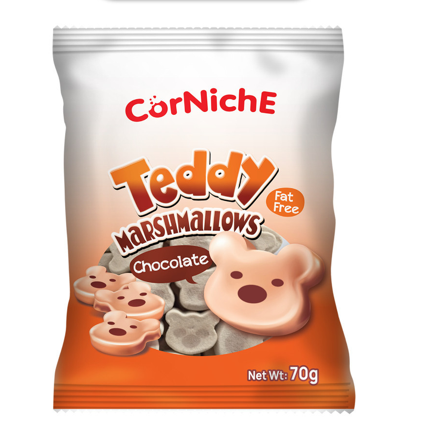 Kẹo xốp Marshmallows vị Chocolate 70g