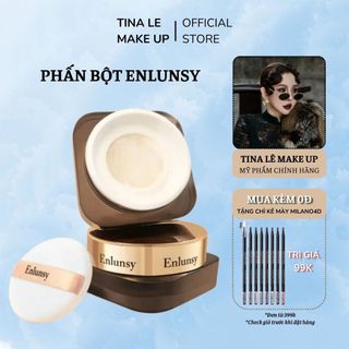 Phấn Phủ Enlunsy Soft Mist Air Setting Powder Phấn Bột Kiềm Dầu Chống Nước Tina Lê Make Up