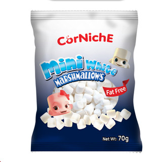 Kẹo Xốp CorNichE Marshmallow Mini White trắng 70g