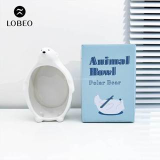 Cốc rửa cọ sứ Gấu Bắc Cực