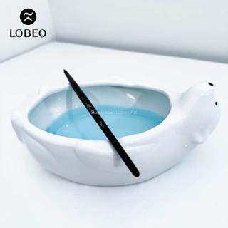 [LOBEO] Cốc rửa cọ sứ Gấu Bắc Cực