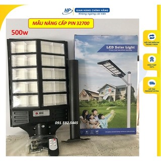 Đèn Năng Lượng Mặt Trời Sân Vườn Liền Thể 500w,400w,300w (Đủ Công Suất) Sáng Liên Tục 12h.