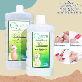 Axitone Quyên - Nước Tẩy Rửa Móng Không Lem Trắng Chanh  Nail