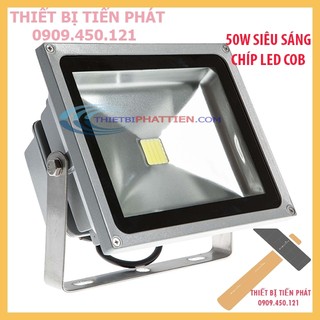 Đèn Pha Led Flood Light 50W Dùng Chip Led COB (Chính Hãng Cấp Độ IP65)