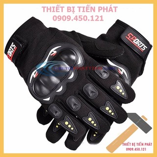 Găng Tay Đi Phượt Pro-Biker (Kín Ngón) Loại Tốt