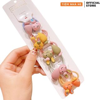 Dây buộc tóc siêu kute cho bé gái