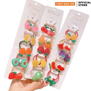 Dây buộc tóc siêu kute cho bé gái