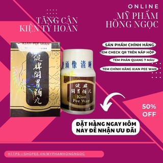 Viên Uống Tăng Cân Kian Pee Wan Chứa Whey Protein Bổ Sung Dinh Dưỡng Ăn Ngon Ngủ Ngon Chính Hãng Malaysia Hộp 50g