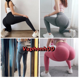 Quần tập dài nâng mông cao cấp Gym nữ cạp lưng cao, co giãn 4 chiều, thoáng mát, dùng quần tập Yoga, Zumba, Q15