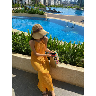 PLEATS DRESS (4 Colors)