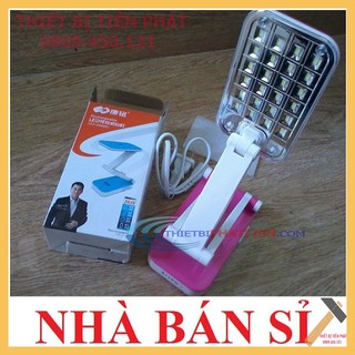 Đèn Bàn Để Học 24 LED Có Pin Sạc KM-6668C Rất Sáng (Chính Hãng)