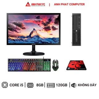  Bộ máy tính HP Core i5 Ram 8GB SSD 128GB tốc độ cao siêu nhanh 