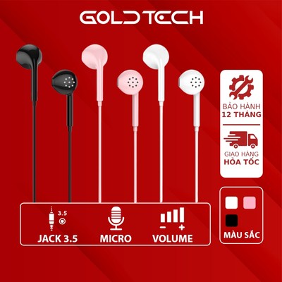 Tai nghe Hoco M55 chân cắm tròn 3.5mm,có mic đàm thoại dành cho điện thoại, android, máy tính bảng, Laptop, PC