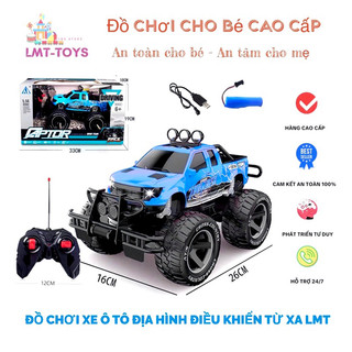 Đồ Chơi Xe Ô Tô Địa Hình Điều Khiển Từ Xa LMT-TOYS, Di Chuyển 4 Chiều Động Cơ Mạnh Mẽ, An Toàn Cho Bé (Sử Dụng Pin Sạc)