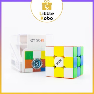 Rubik 3x3 AI QiYi QY Smart Cube Rubic 3 Tầng Bluetooth Đồ Chơi Trí Tuệ Trẻ Em Phát Triển Tư Duy
