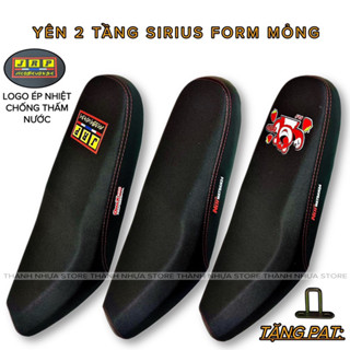 Yên gọt 2 tầng sirius form mỏng - Yên sirius 2 tầng sport