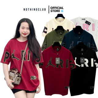 Áo thun jordan paris - hot trend - 6 màu thời trang nam nữ unisex | nothingclub
