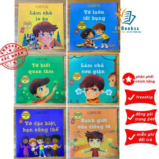 combo 6 cuốn Sách tranh thiếu nhi - Bộ Sức mạnh của cảm xúc