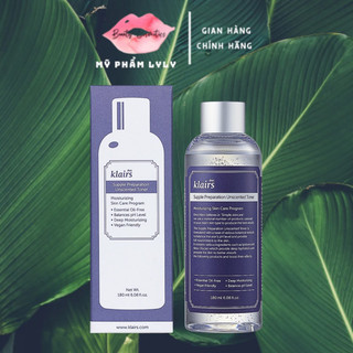 Nước hoa hồng Dear Klairs Supple Preparation Tonner dành cho da dầu mụn, nhạy cảm 180ml