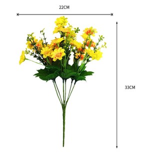 Chùm hoa cúc nhỏ VI015, hoa lụa, hoa giả
