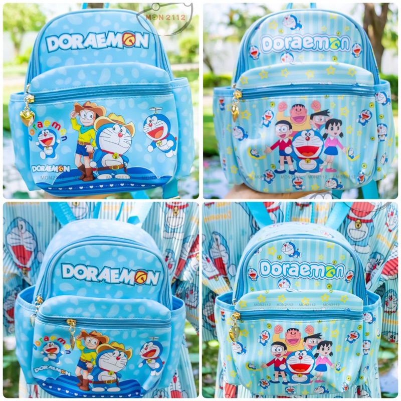 BALO MINI DORAEMON DOREMON DA PU SIZE 23x24x15cm