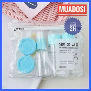 [7 Món] Bộ Chiết Mỹ Phẩm Du Lịch 7 Món Tiện Lợi