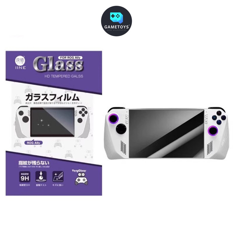Bộ Kính Cường Lực xịn sò (IINE) cao cấp 2.5D cho ROG Xbox Ally X / Xbox Ally / ROG Ally / ROG Ally X