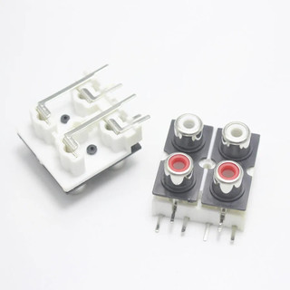 Trạm AV đầu Jack AV RCA  AV TRẮNG (GIÁ 2 CÁI) AVT