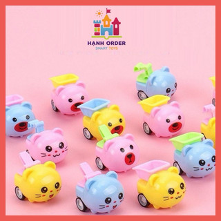  Đồ Chơi Trẻ Em Xe Chạy Cót Mẫu Mới Có Thùng Xe Mini Hình Thú, Có Các Con Thú Quen Thuộc Cho Bé Chơi.