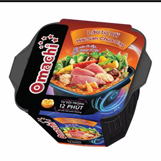 [HỘP NÂU] HẢI SẢN Omachi Lẩu Tự Sôi hải sản chua cay x 307gr