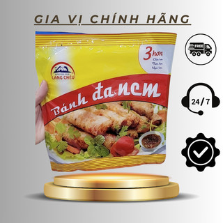 BÁNH ĐA NEM LÀNG CHIỀU 20 LÁ. CÓ 2 MÀU NÂU VÀ TRẮNG.