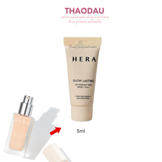 Kem Nền Hera Ma Thuật Siêu Che Khuyết Điểm Và Giữ Tone Suốt 24 Giờ Hera Glow Lasting Foundation 5ml