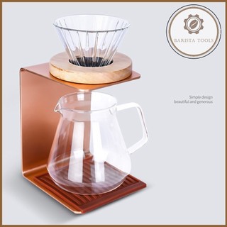  Giá inox chữ U đỡ phễu lọc pha cà phê | Dụng cụ barista 