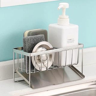 Giỏ inox treo vòi rửa chén,vòi tắm tiện dụng