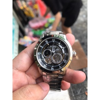 ( Sẵn 4 màu ) Đồng hồ nam_đồng hồ Bulova 96A119 SERIES 120 AUTOMATIC APERTURE WATCH case 42mm, 3atm