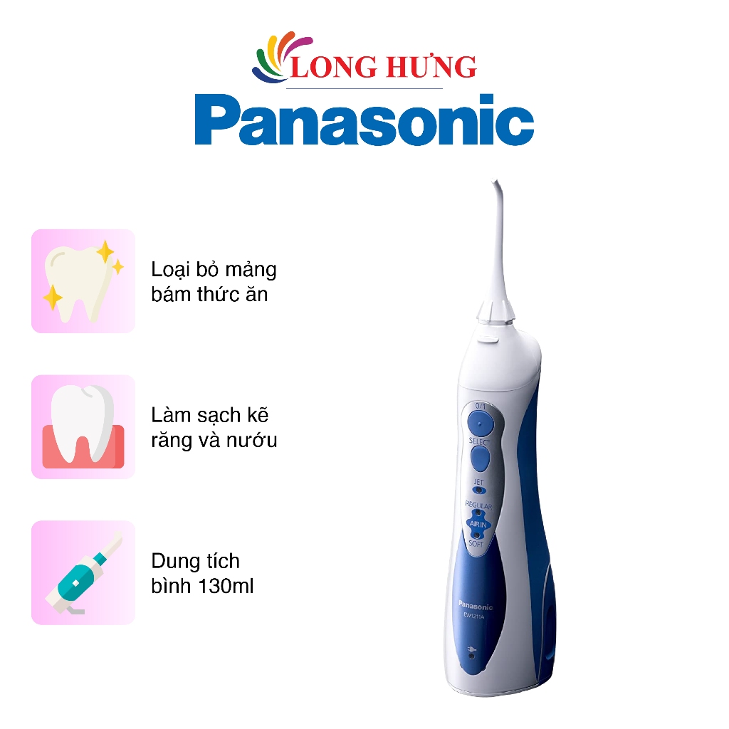 Máy tăm nước vệ sinh răng miệng Panasonic EW1211A425 - Hàng chính hãng