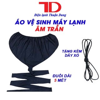 Áo vệ sinh máy lạnh âm trần đuôi 5 mét tặng kèm dây xỏ TD Điện lạnh Thuận Dung