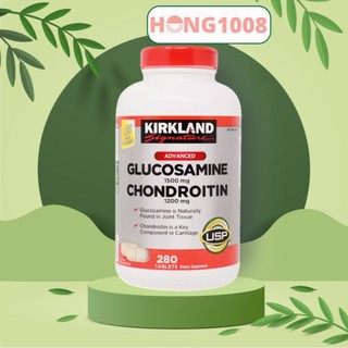 Viên uống Glucosamine 1500mg & chondroitin 1200mg 280 viên - Glucosamin Kirkland 280