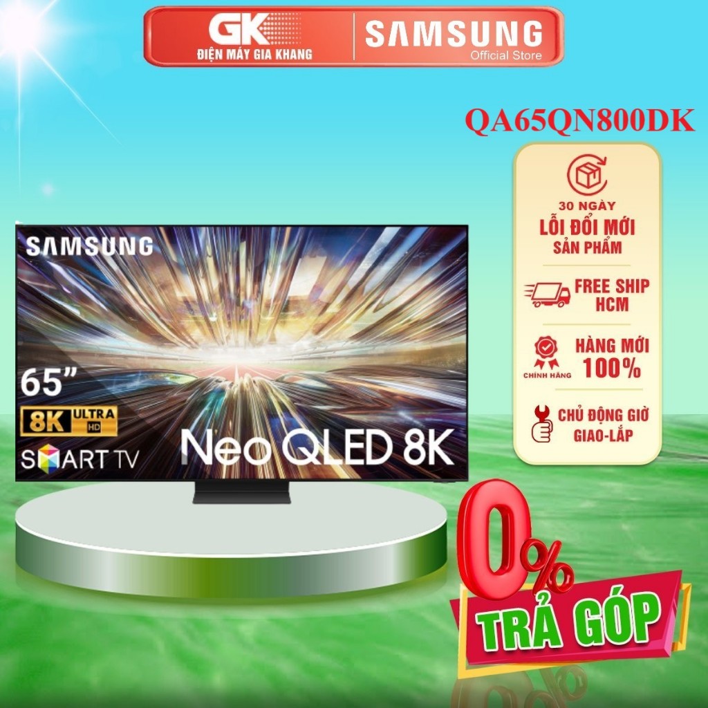 QA65QN800DK - Tivi Neo QLED Samsung 8K 65 inch QA65QN800DK - BẢO HÀNH CHÍNH HÃNG - GIAO MIỄN PHÍ HCM