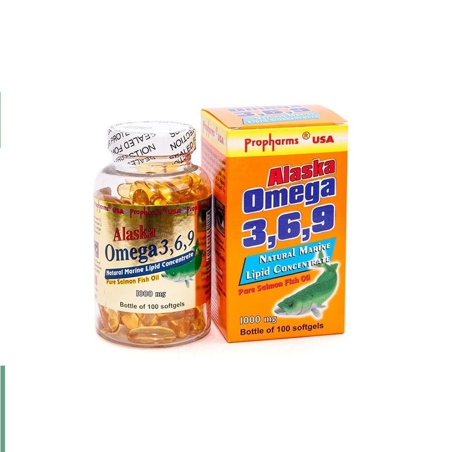 ALASKA OMEGA 3,6,9 Hỗ trợ mắt não tim