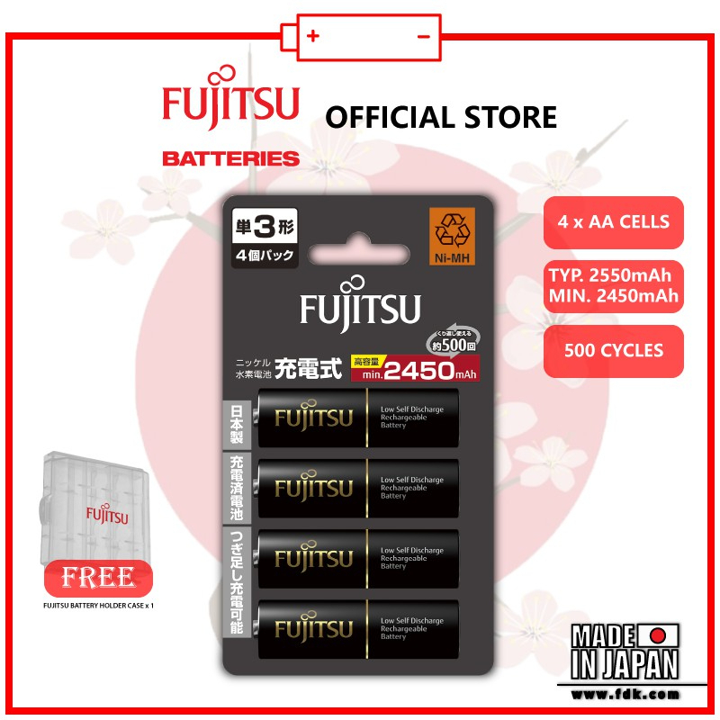 Pin  Sạc Fujitsu - HR-3UTHCEX(4B) - AA- 2550mAh